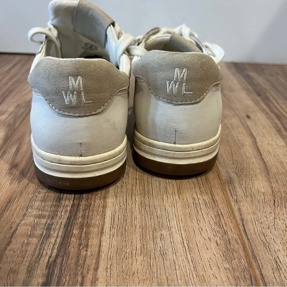 Madewell Court Sneakers in White Leather - Picture 6 of 12